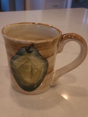 Lime Mug With Glossy Glaze
